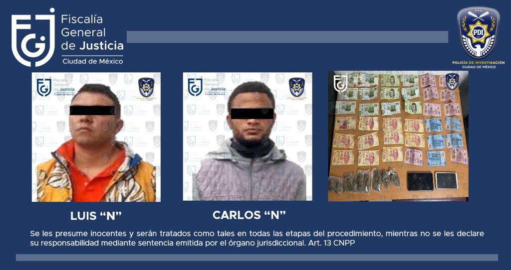Prestamistas colombianos conocidos como los “gota a gota”, detenidos por PDI en posible posesión de lo podrían ser drogas