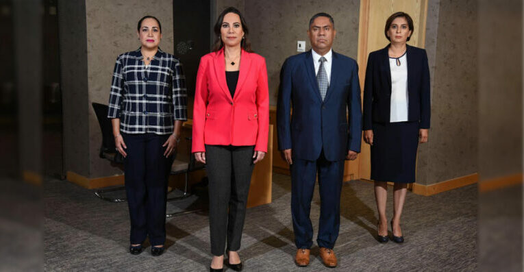 Lorena Alfaro García presentó a tres nuevos integrantes de su gabinete