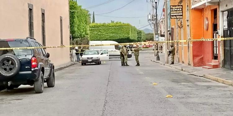 Dejan cabezas humanas y extremidades en pleno centro de Acámbaro Guanajuato