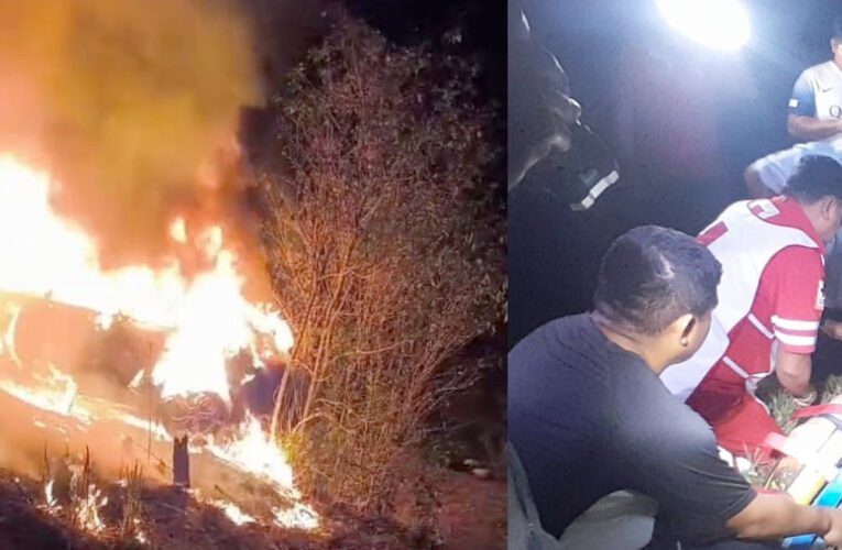 Accidente deja cuatro mujeres quemadas en Cárdenas